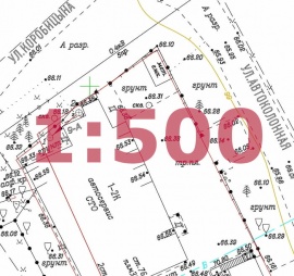 Топографическая съемка 1:500 для проектирования Топографическая съемка в Домодедово и Домодедовском районе